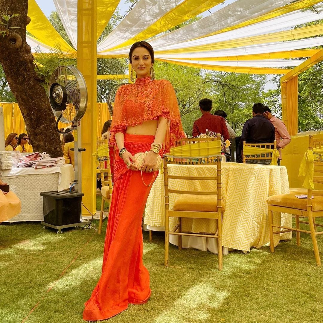 Payal Sen Carrying Our Rosa Clutch