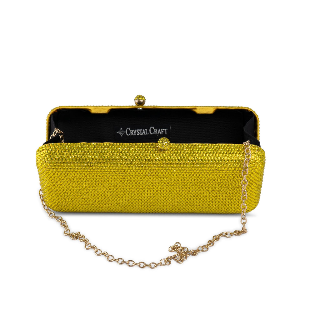 Sparkling Box - Citrine Crystal Clutch - CrystalCraftWorld